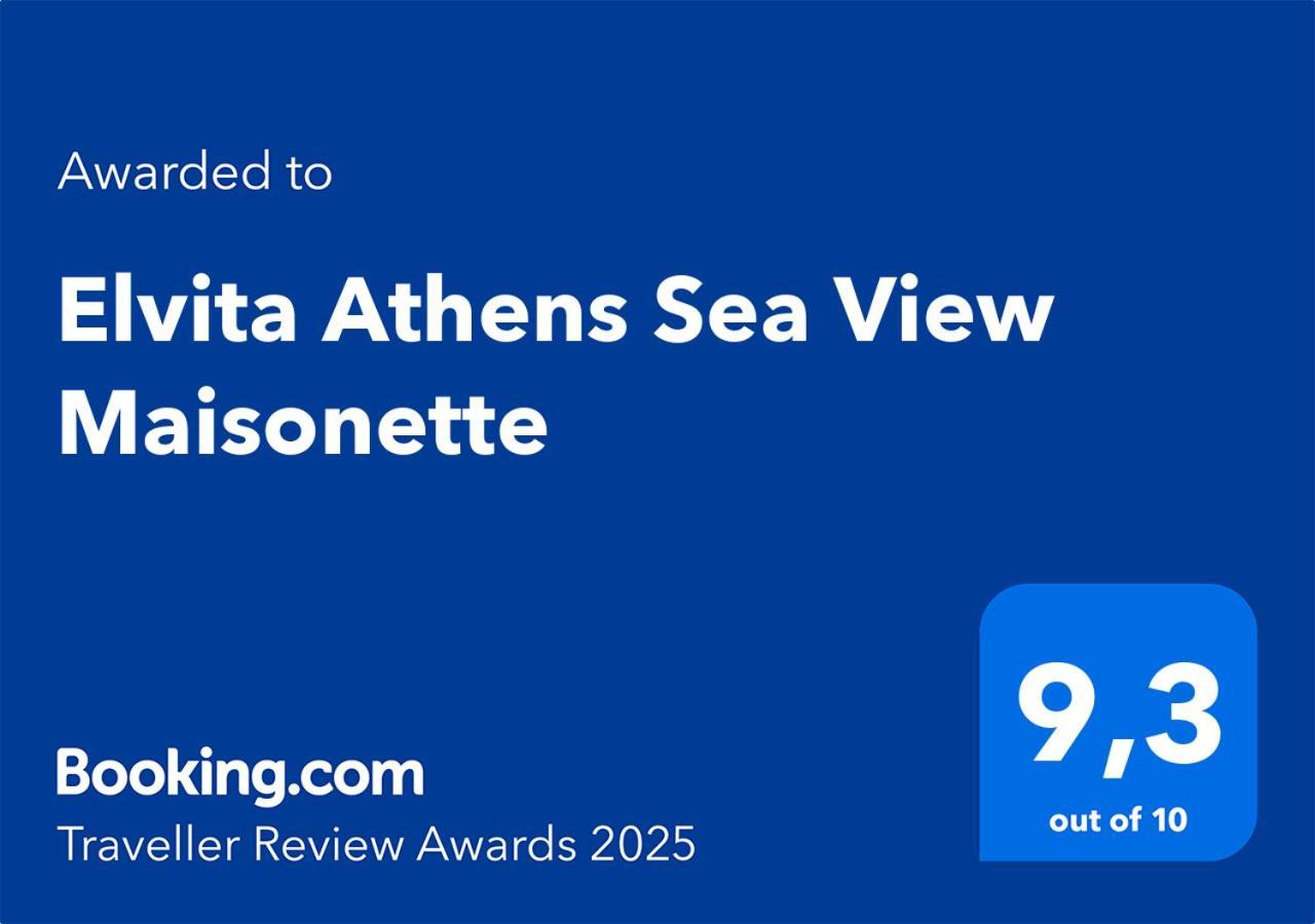 Appartement Elvita Athens Sea View Maisonette Extérieur photo