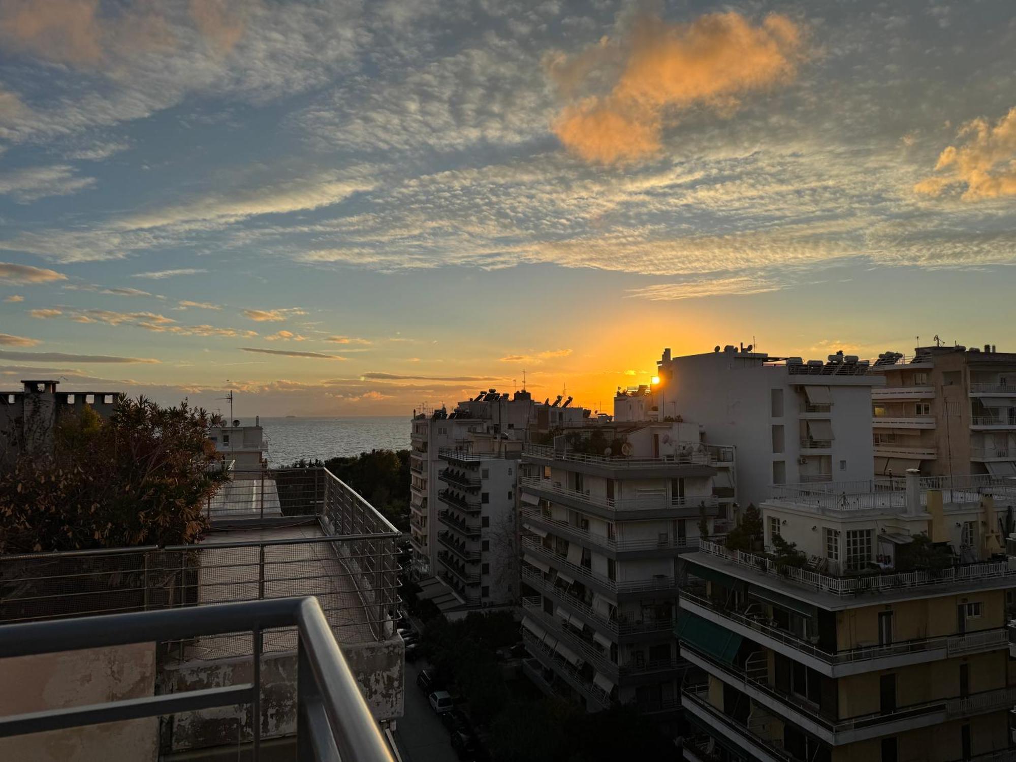 Appartement Elvita Athens Sea View Maisonette Extérieur photo