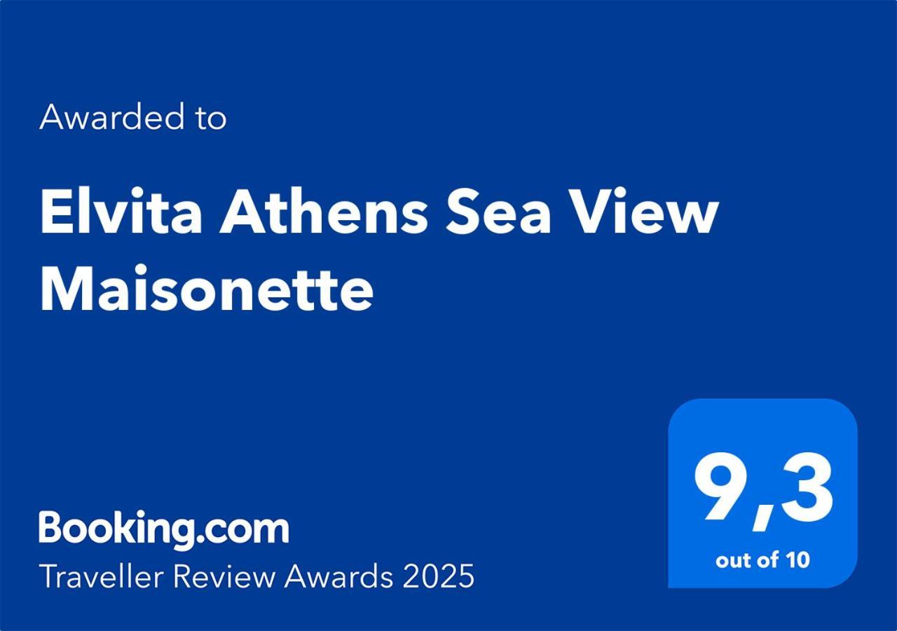 Elvita Athens Sea View Maisonette Extérieur photo