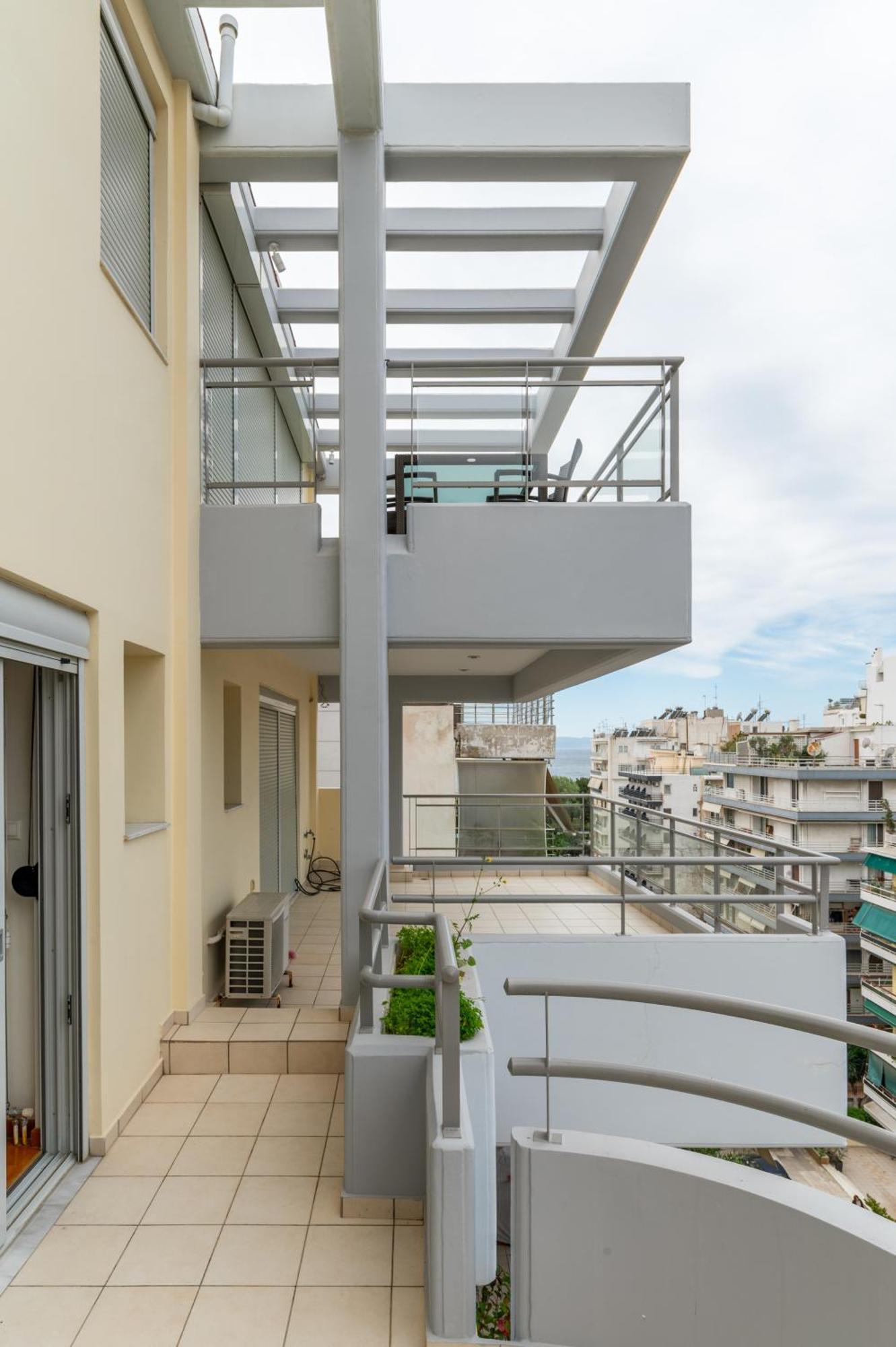 Elvita Athens Sea View Maisonette Extérieur photo